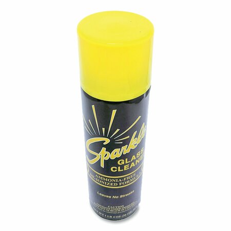 Sparkle Liquid Glass Cleaner, Unscented, Aerosol Can, 12 PK 20620